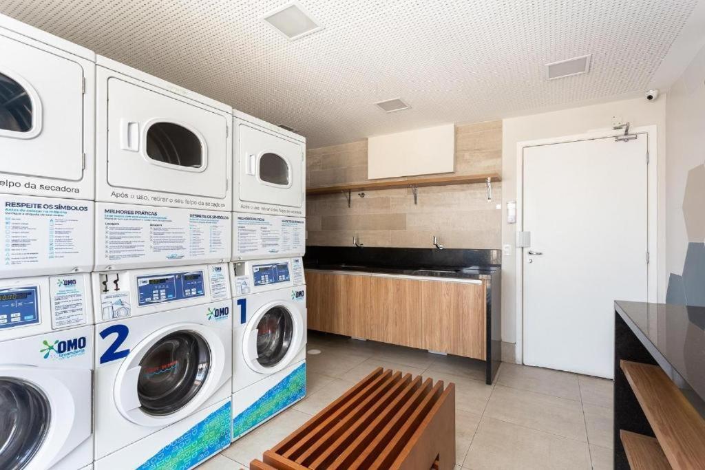 Studio No Centro De Sao Paulo, A 3 Minutos Do Metro, Com Garagem Gratis Aparthotel Exterior photo